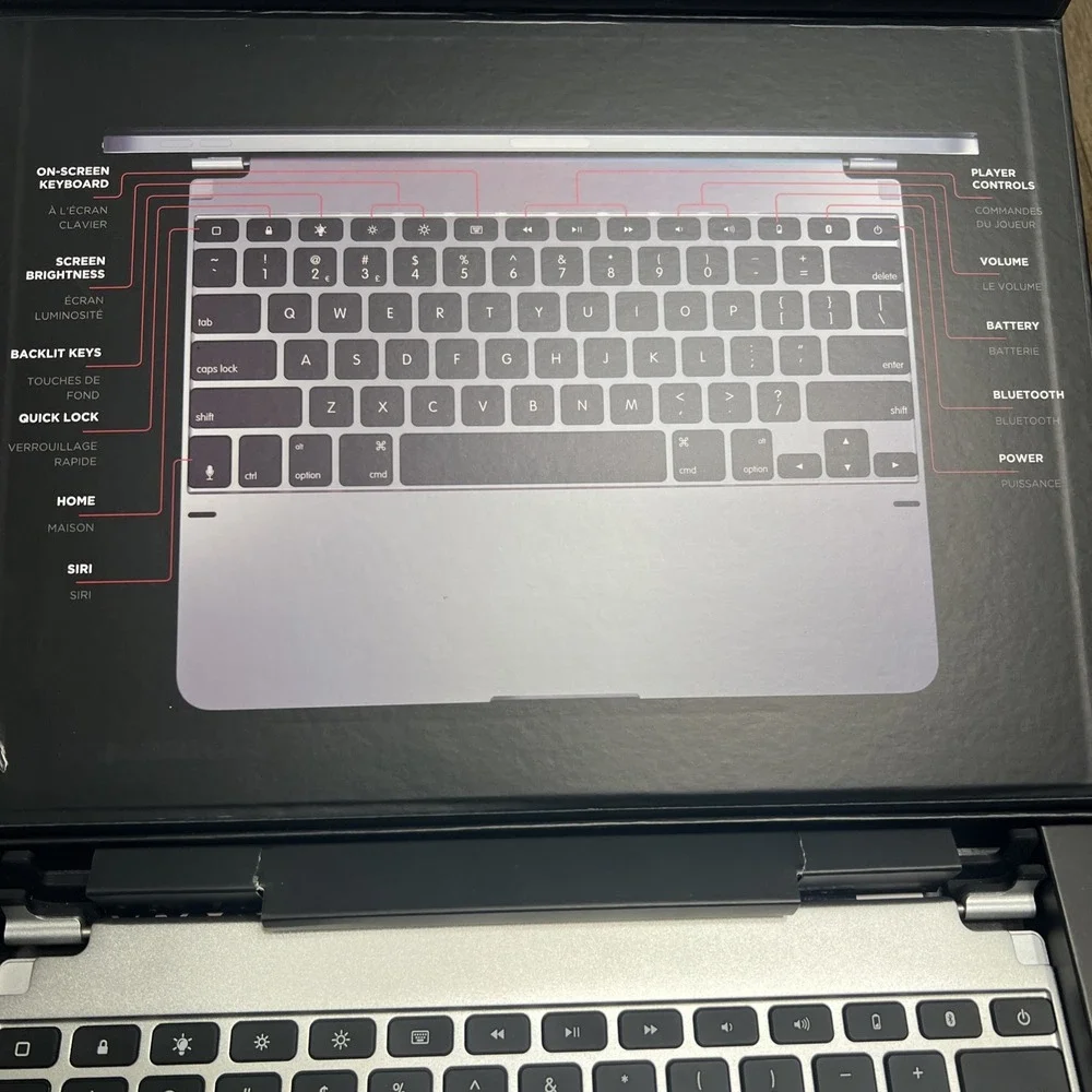 BRYDGE Wireless Keyboard & Magnetic Cover 12.9